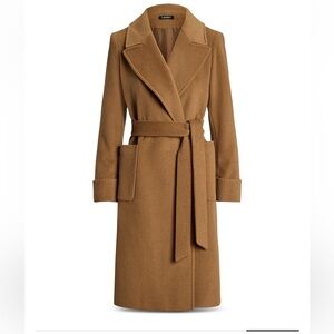 Brandnew Ralph Lauren Wool Coat Size.6
HoneyBrown/Tan